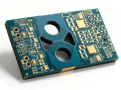 Heavy Copper PCB Manufacturer 1 Heavy copper PCB displaying thick copper traces for high-current and thermal dissipation