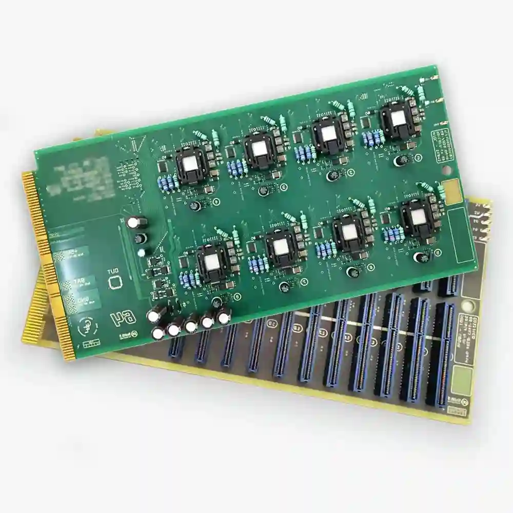home 3 PCB assembly product portfolio presenting turnkey, prototype and SMT/THT assembly service examples